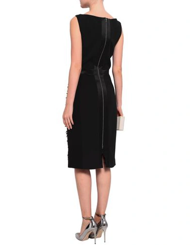 Shop Antonio Berardi Midi Dresses In Black