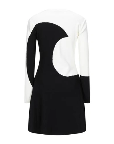 Shop Valentino Garavani Woman Mini Dress Black Size L Viscose, Polyester