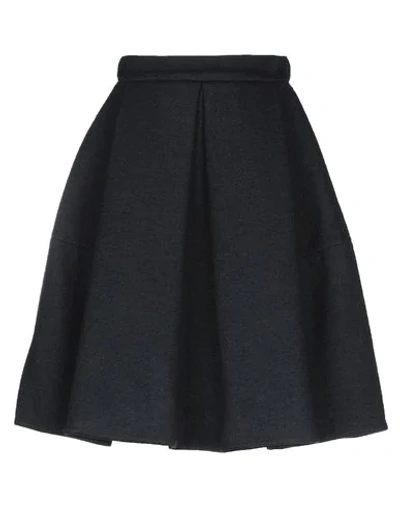 Shop Ermanno Scervino Woman Midi Skirt Black Size 2 Wool, Silk, Cashmere