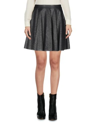 Shop Alice And Olivia Mini Skirts In Black