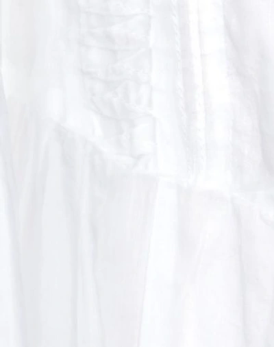 Shop Isabel Marant Étoile Marant Étoile Woman Mini Skirt White Size 10 Cotton