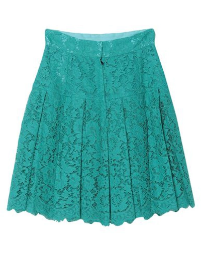 Shop Dolce & Gabbana Midi Skirts In Green