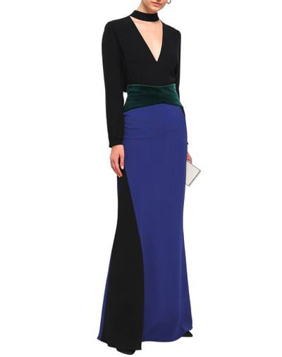 Shop Antonio Berardi Long Skirts In Blue