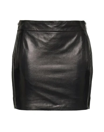 Shop Haider Ackermann Mini Skirt In Black