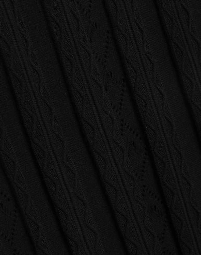 Shop Roberto Cavalli Woman Maxi Skirt Black Size 6 Viscose, Polyamide, Wool, Elastane, Polyester