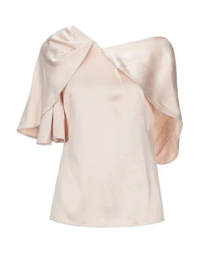 Shop Peter Pilotto Blouses In Light Pink