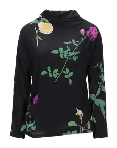 Shop Dries Van Noten Blouse In Black