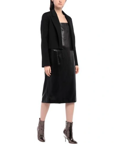 Shop Mm6 Maison Margiela Suit Jackets In Black