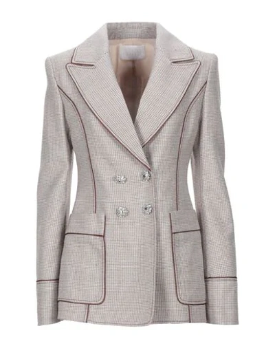 Shop Peter Pilotto Suit Jackets In Light Grey