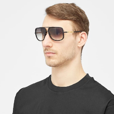 Shop Dita Mach-one Sunglasses In Black