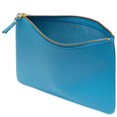Shop Comme Des Garçons Comme Des Garcons Sa5100 Classic Wallet In Blue