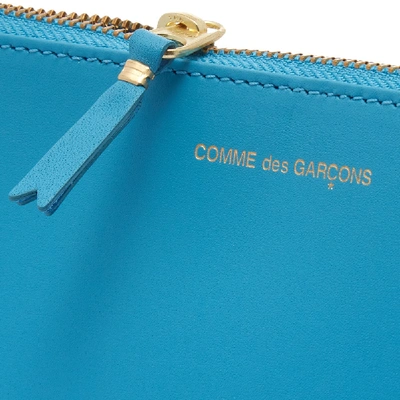 Shop Comme Des Garçons Comme Des Garcons Sa5100 Classic Wallet In Blue