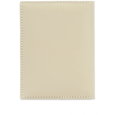 Shop Comme Des Garçons Comme Des Garcons Sa0641 Classic Wallet In White