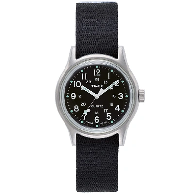 Shop Timex Archive Camper Mk1 Stainless Steel Watch In Black