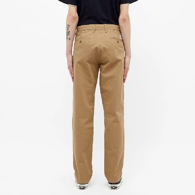 Shop Norse Projects Aros Heavy Chino In Brown