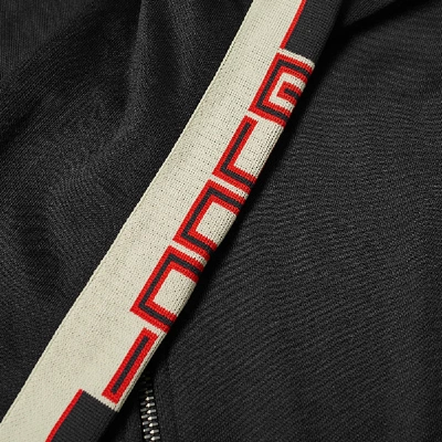 Gucci Taped Logo Track Jacket In Black | ModeSens