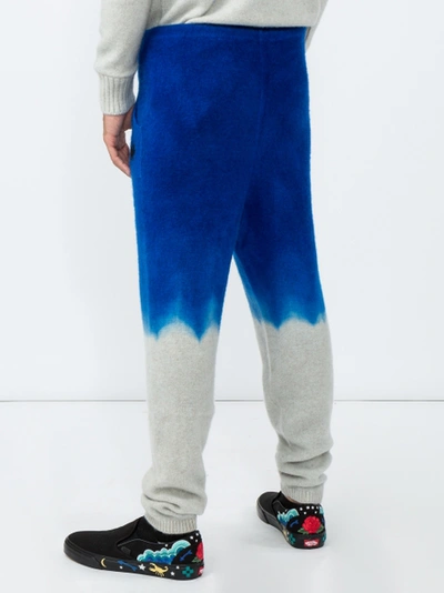 Shop Theelderstatesman Dip Dye Track Pants