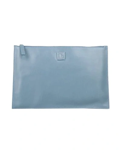 Shop L'autre Chose Handbags In Pastel Blue