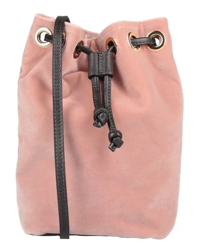 Shop L'autre Chose Cross-body Bags In Pale Pink