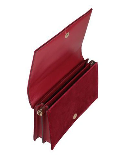Shop Roberto Cavalli Shoulder Bag In Maroon