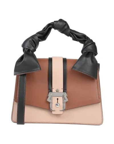 Shop Paula Cademartori Handbag In Brown