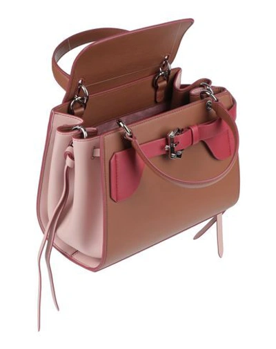 Shop Paula Cademartori Handbag In Brown