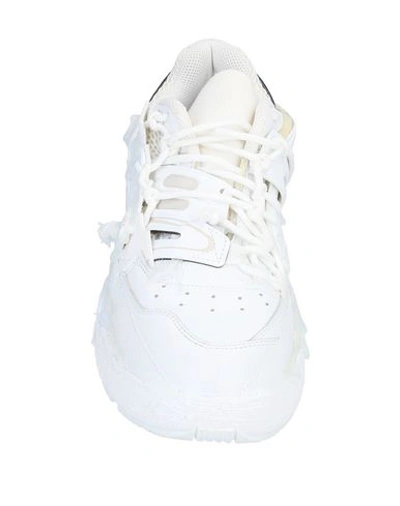 Shop Maison Margiela Sneakers In White