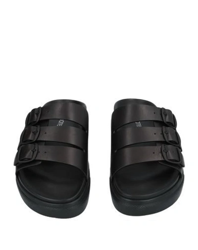 Shop Neil Barrett Sandals In Black