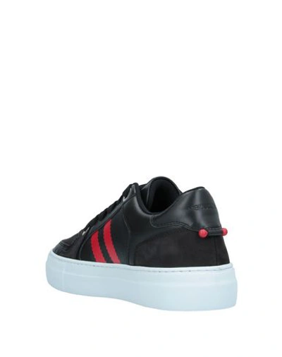 Shop Neil Barrett Sneakers In Black