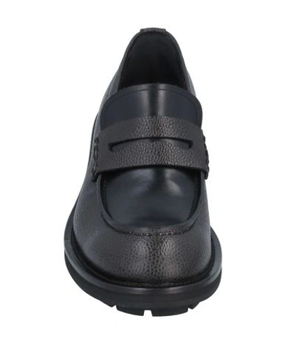 Shop Alexander Mcqueen Loafers In Black