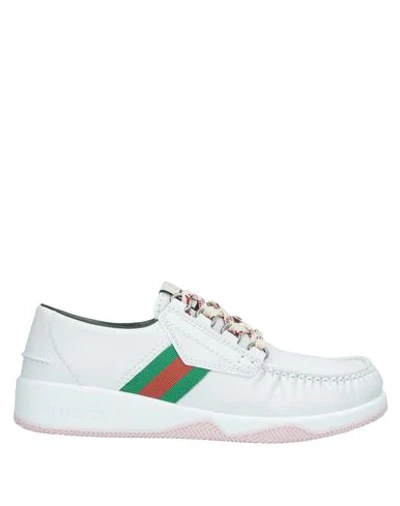 Shop Gucci Sneakers In White