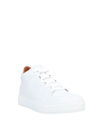 Shop Ermenegildo Zegna Sneakers In White