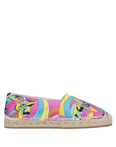 Shop Emilio Pucci Espadrilles In Fuchsia