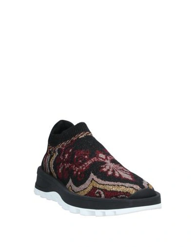 Shop Etro Sneakers In Black