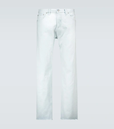 Shop Maison Margiela Super Bleached '80s Jeans In Blue