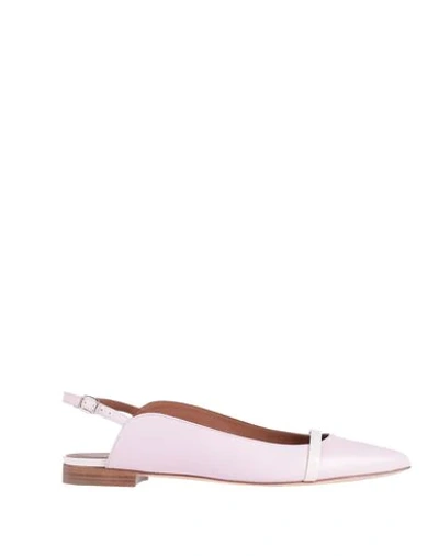 Shop Malone Souliers Ballet Flats In Pink