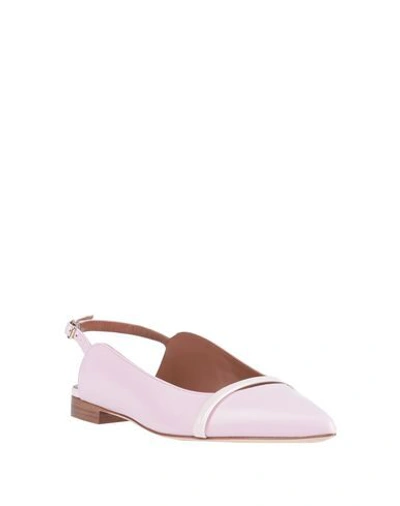 Shop Malone Souliers Ballet Flats In Pink