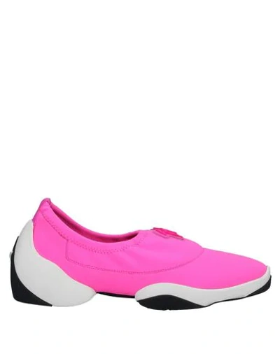 Shop Giuseppe Zanotti Sneakers In Pink