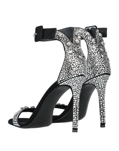 Shop Giuseppe Zanotti Sandals In Black