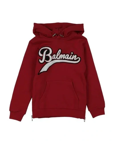 Shop Balmain Sweatshirt In Red