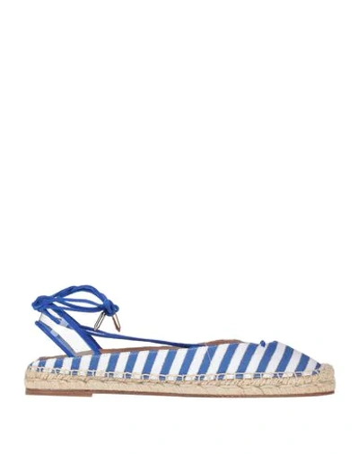 Shop Aquazzura Espadrilles In Blue