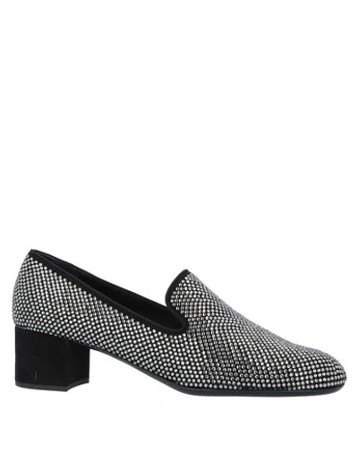 Shop Giuseppe Zanotti Loafers In Black