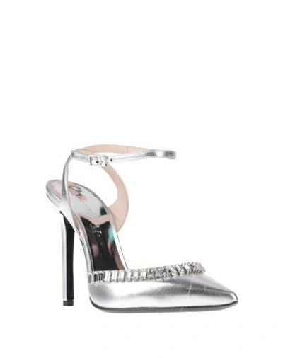 Shop Aperlai Pumps In Silver