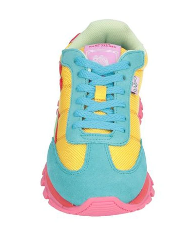 Marc Jacobs The Jogger Colorblock Sneakers In Blue