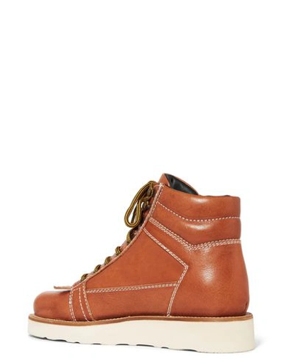 Shop Jw Anderson Ankle Boot In Tan