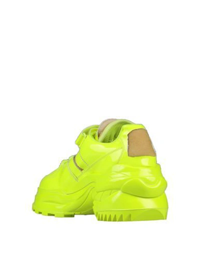 Shop Maison Margiela Sneakers In Yellow