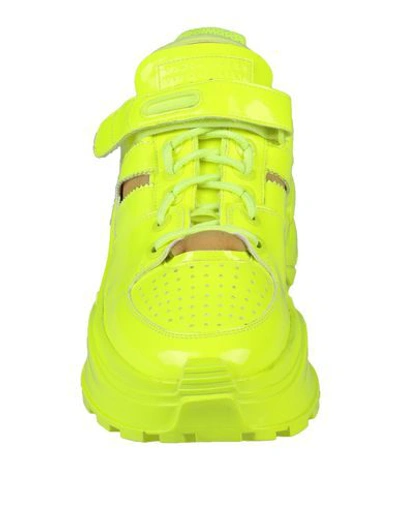 Shop Maison Margiela Sneakers In Yellow