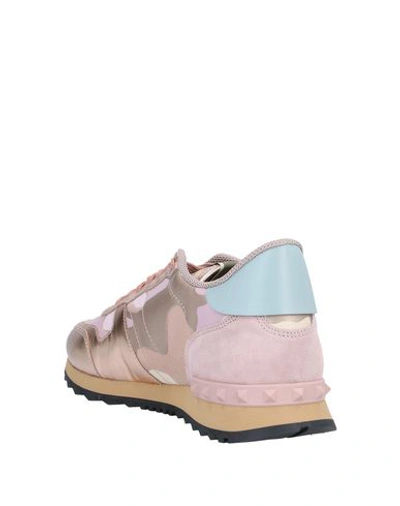 Shop Valentino Sneakers In Pink