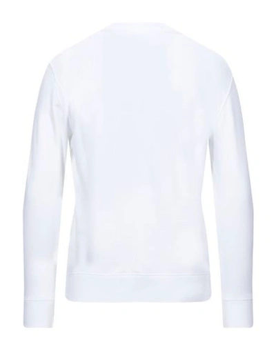 Shop Versace Sweatshirts In White