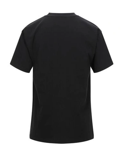 Shop Golden Goose Man T-shirt Black Size M Cotton